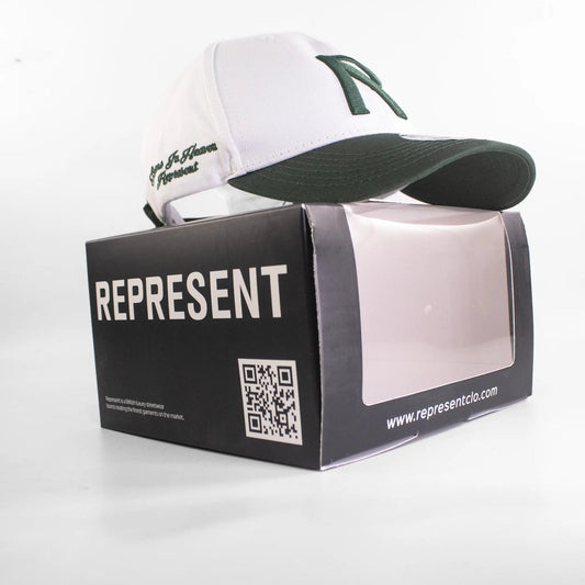 GORRA REPRESENT BLANCA VERDE