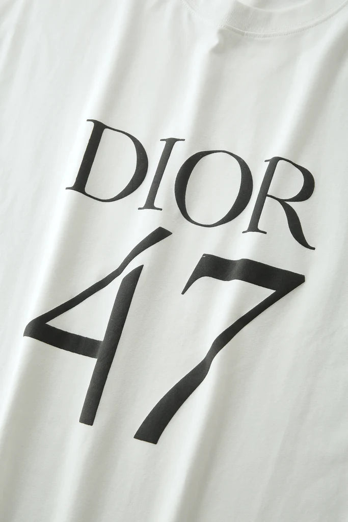 OVERSIZE DIOR BLANCO CON NEGRO