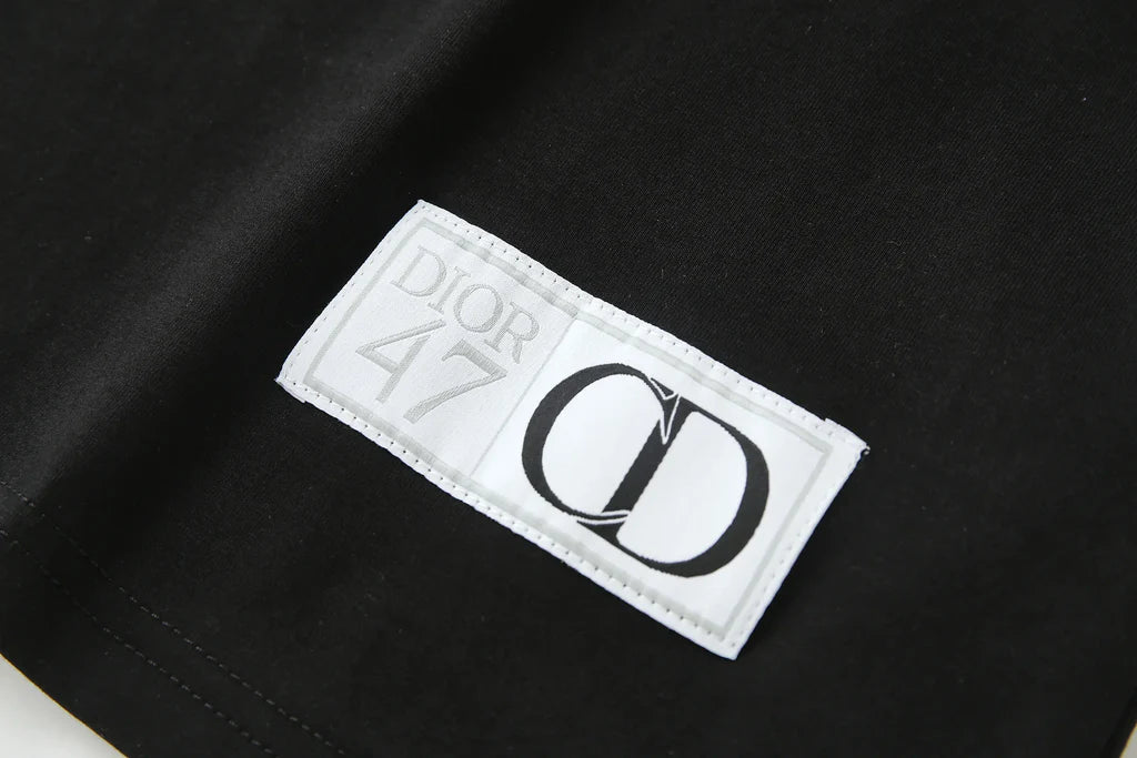 OVERSIZE DIOR NEGRO CON BLANCO